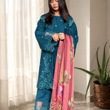 Celestia Premium Embroidered 3 Piece Suit