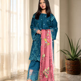 Celestia Premium Embroidered 3 Piece Suit