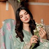 Zayra Premium Embroidered 3 Piece Suit