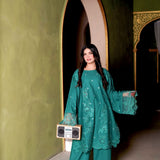 Zivora Elegant Embroidered 3 Piece Suit