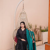 NOIR LUXE EMBROIDERY 3PC