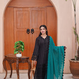NOIR LUXE EMBROIDERY 3PC