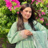 Mint Mist – Elegant Mint Green 3pc Ensemble
