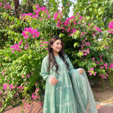 Mint Mist – Elegant Mint Green 3pc Ensemble