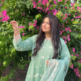 Mint Mist – Elegant Mint Green 3pc Ensemble