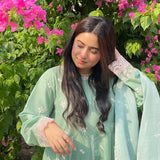 Mint Mist – Elegant Mint Green 3pc Ensemble